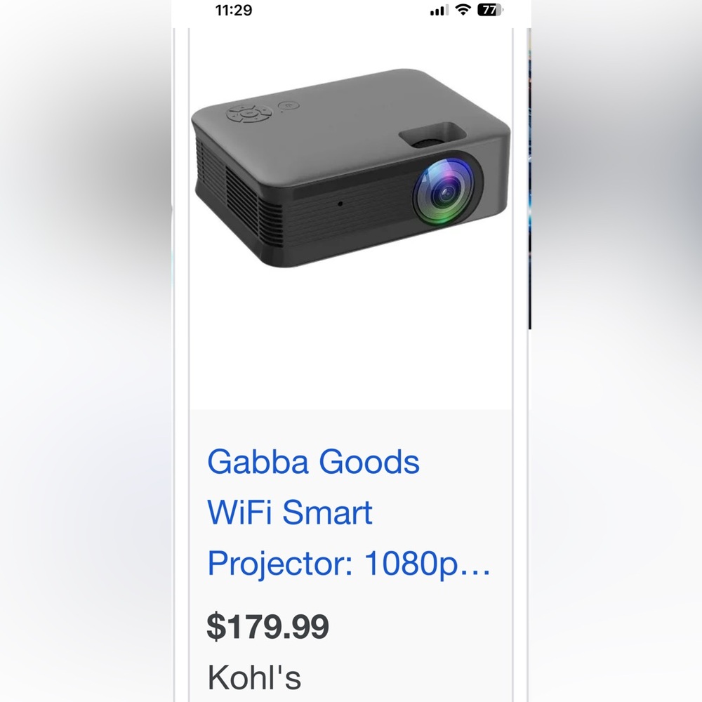 Smart Theater Projector - Picture 3 of 3